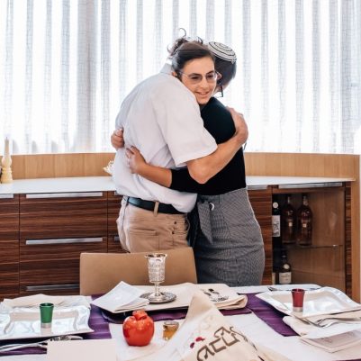 Father hugging daughter 2