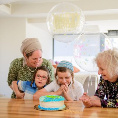 Family at Birthday party 2