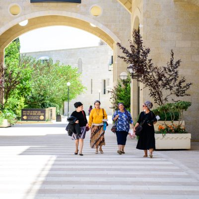 Group of women on a walk 1