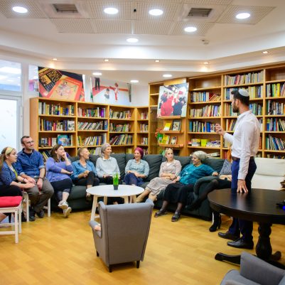 Group class in library 1