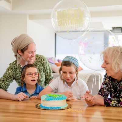 Family at Birthday party 3