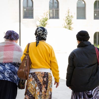 Group of women walking