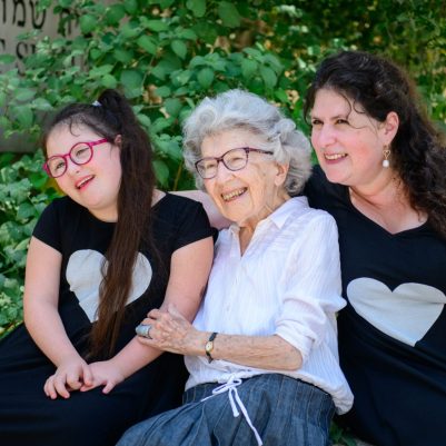 Grandmother, mom and daughter 2