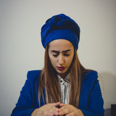 Mother blessing daughter 2