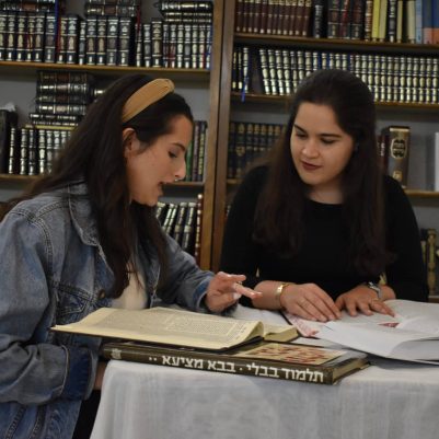 Two women learning Torah 2