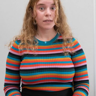 Surprised young woman 1