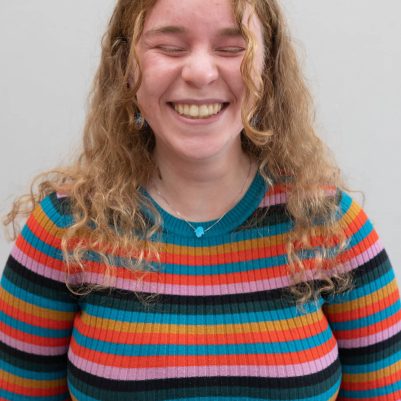 Young woman laughing 4