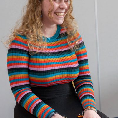 Young woman laughing 6