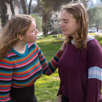 Young Woman Comforting Crying Friend 1