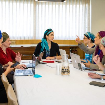 Group of businesswomen at a meeting 9