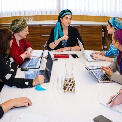 Group of businesswomen at a meeting 2