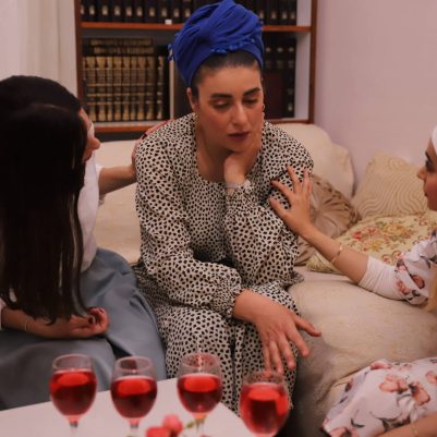 Women comforting friend 1