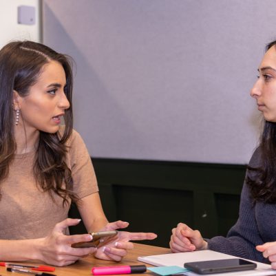 Businesswomen in discussion 2
