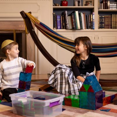 Brother and sister playing game 2