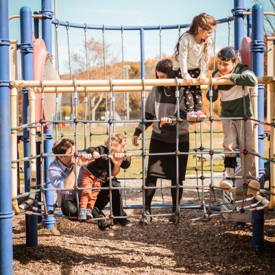 Family at playground 1