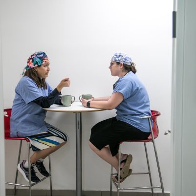 Two doctors in conversation 3